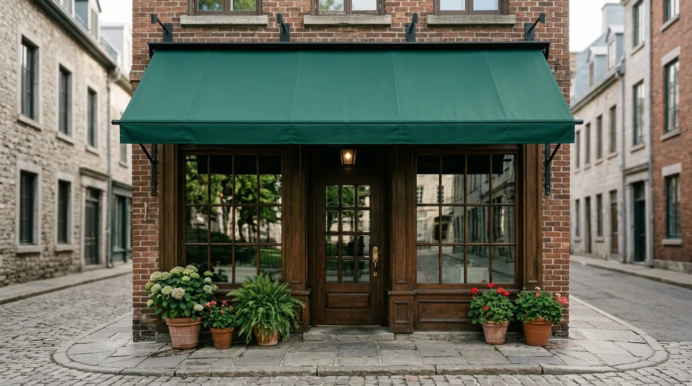 The finished result of professional awning repair: the completed work looking clean, correct and — Greensboro, NC