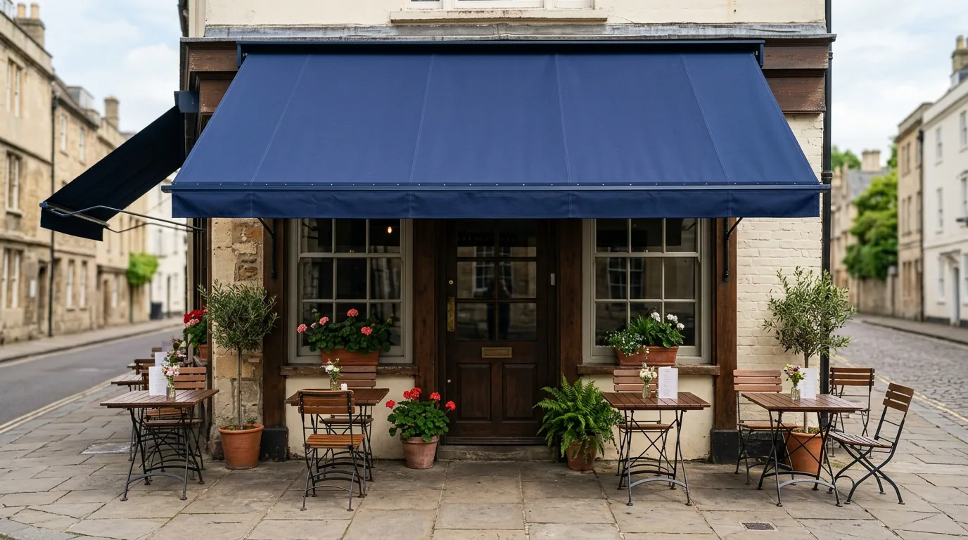 The finished result of professional awning repair: the completed work looking clean, correct and — Greensboro, NC