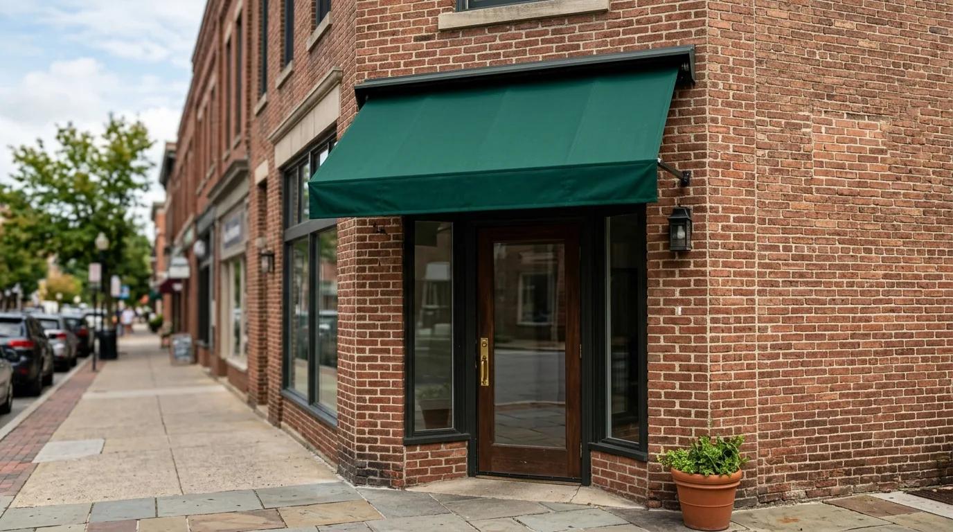 The finished result of professional awning repair: the completed work looking clean, correct and — Greensboro, NC