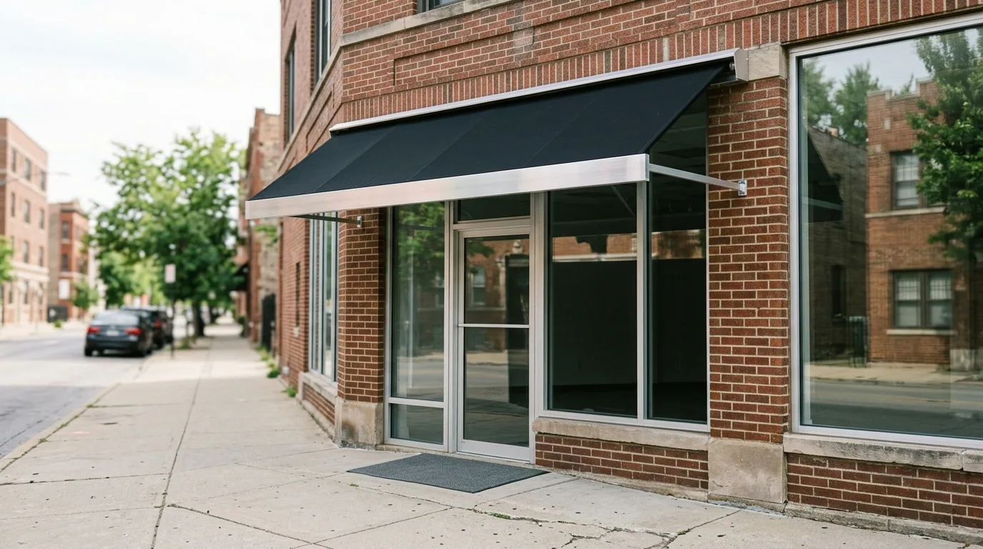 The finished result of professional awning repair: the completed work looking clean, correct and — Greensboro, NC